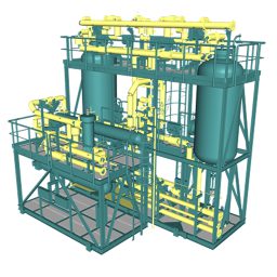 Negin Mahestan Kangan HDPE Plant Steamer Off-Gas Drying Package
